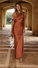 Gigi Maxi Dress - Copper