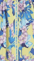Katana Mini Dress - Blue Leaf Orchid