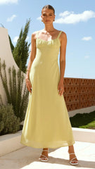 Margo Midi Dress - Lime